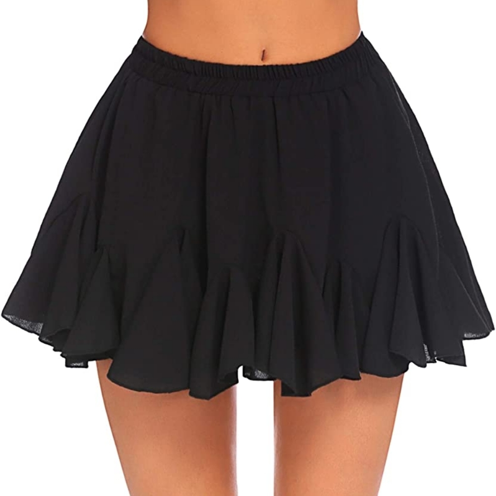 AVIDLOVE WOMEN'S PLEATED SKATER SKIRT - MEDIUM
